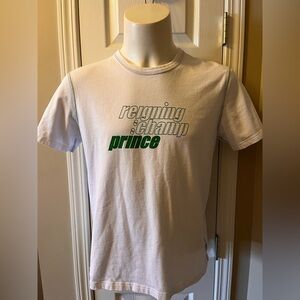 Mens Reigning Champ X Prince Short Sleeve T Shirt Collaboration
